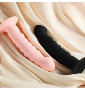 MizzZee - Beaded Realistic Dildo (Pink)